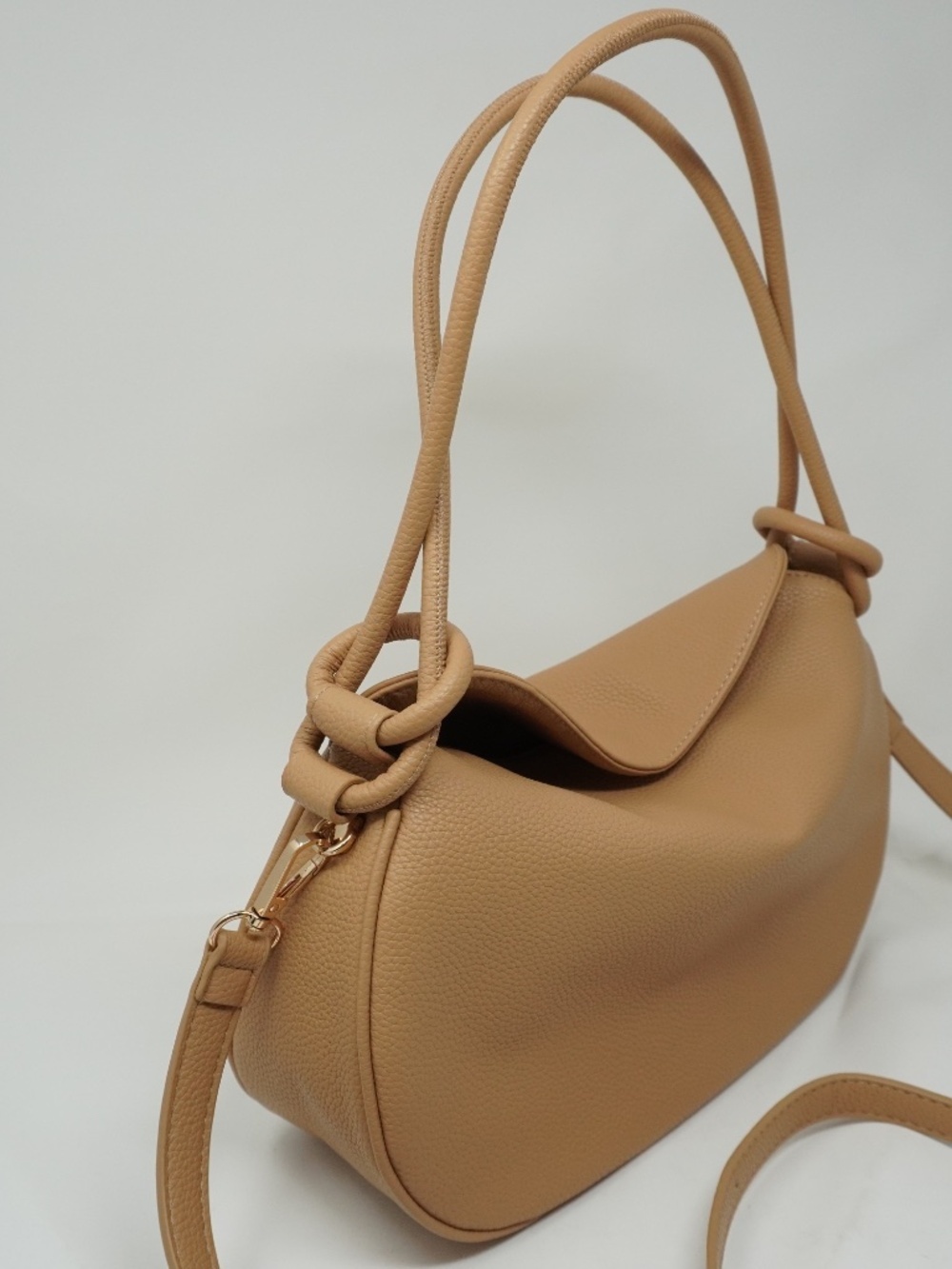 Rachel Zoe Cute Tan - Fauz Leather Shoulder & Crossbody Bag - Picture 2 of 5